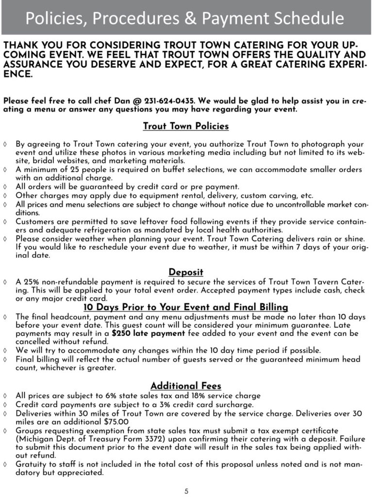 2025 Catering Menu 5